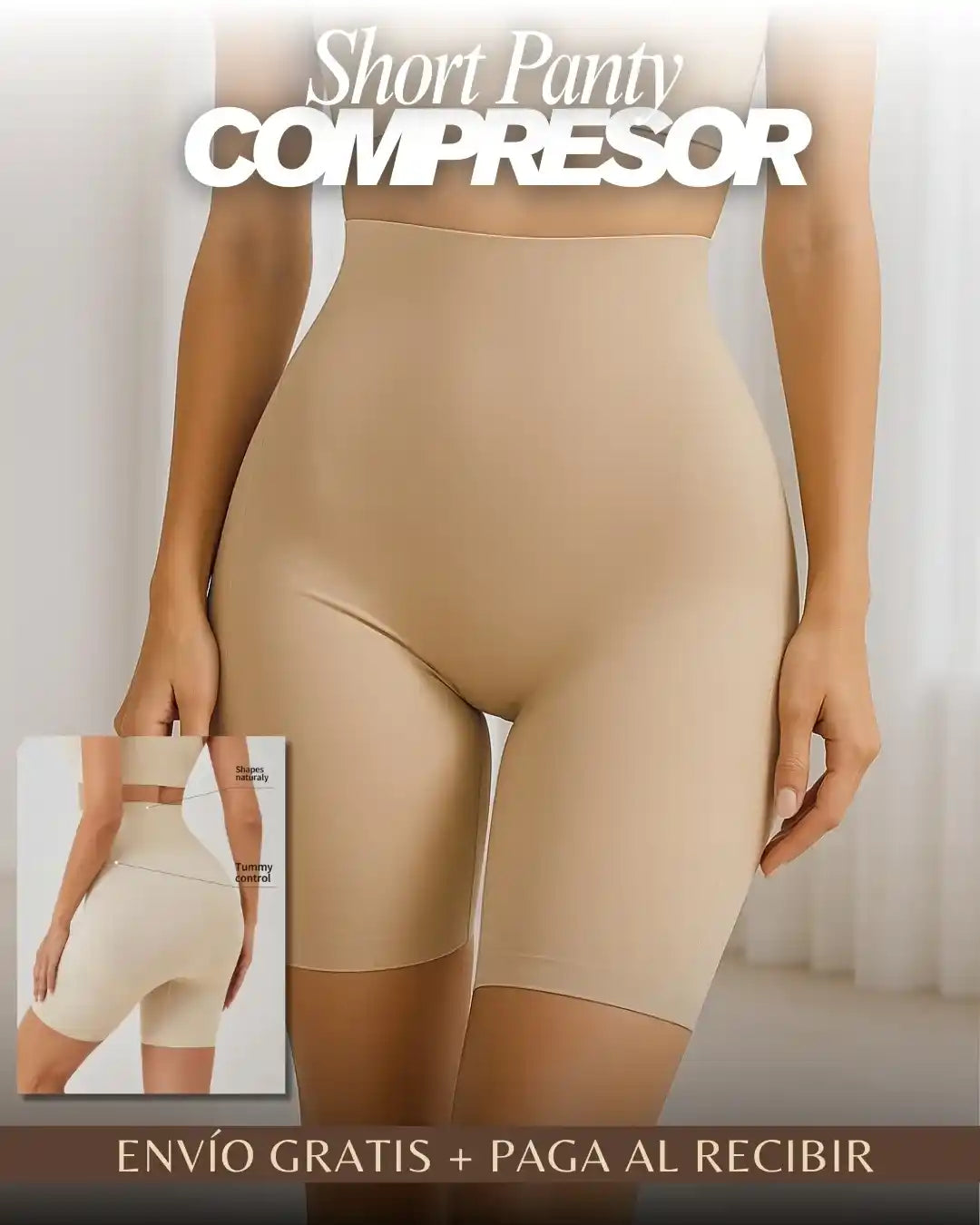 SHORT PANTY COMPRESOR